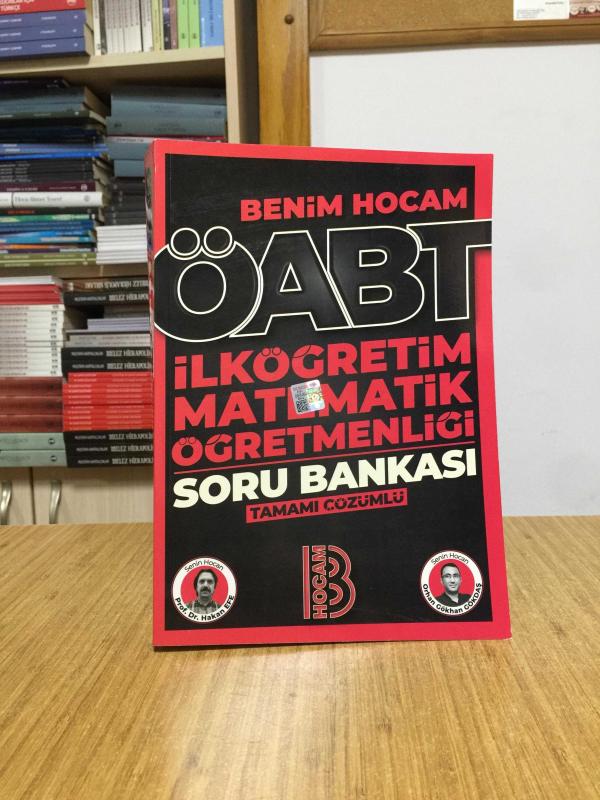 2023 ÖABT İlköğretim Matematik Öğretmenliği Soru Bankası Çözümlü Benim Hocam Yayınları