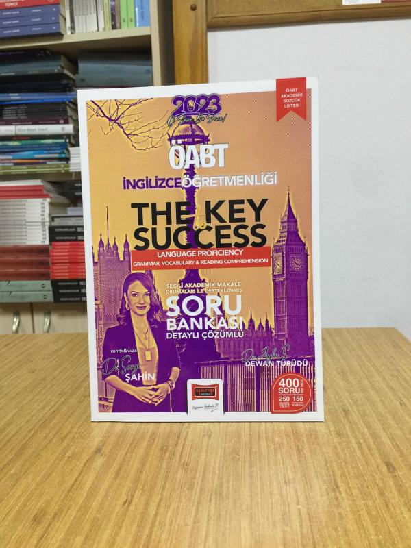 2023 ÖABT İngilizce Öğretmenliği The Key To Success Seçili Akademik Makalelerle Desteklenmiş Soru Bankası Yargı Yayınları