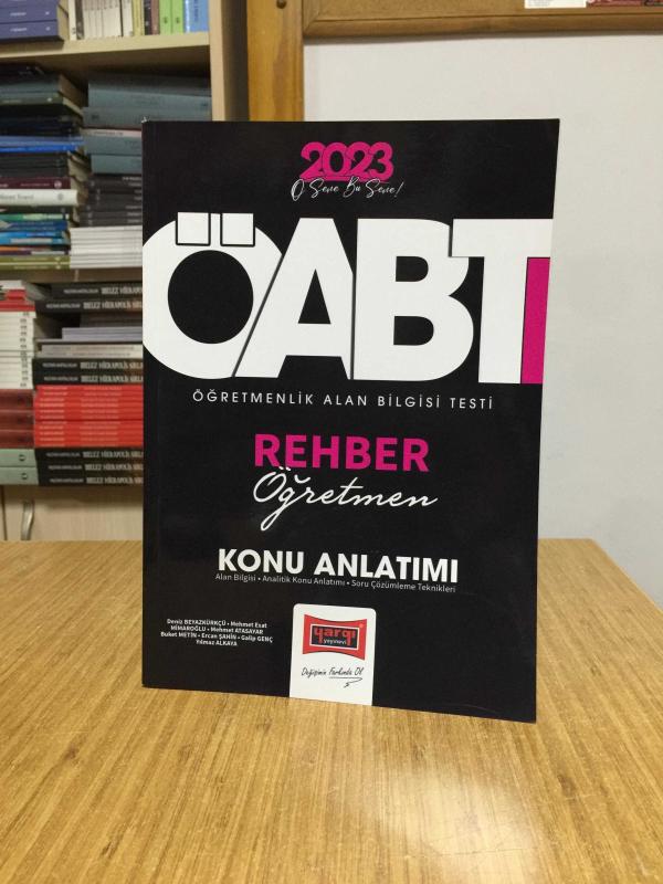 2023 ÖABT Rehber Öğretmenliği Konu Anlatımı Yargı Yayınları