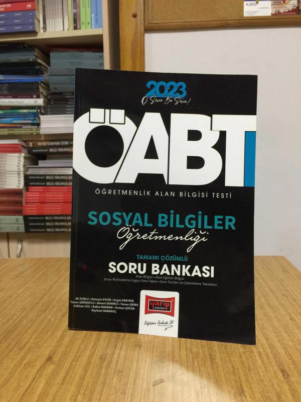 2023 ÖABT Sosyal Bilgiler Öğretmenliği Tamamı Çözümlü Soru Bankası Yargı Yayınları