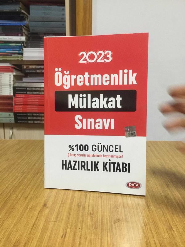 2023 Öğretmenlik Mülakat Sınavı Hazırlık Kitabı Data Yayınları