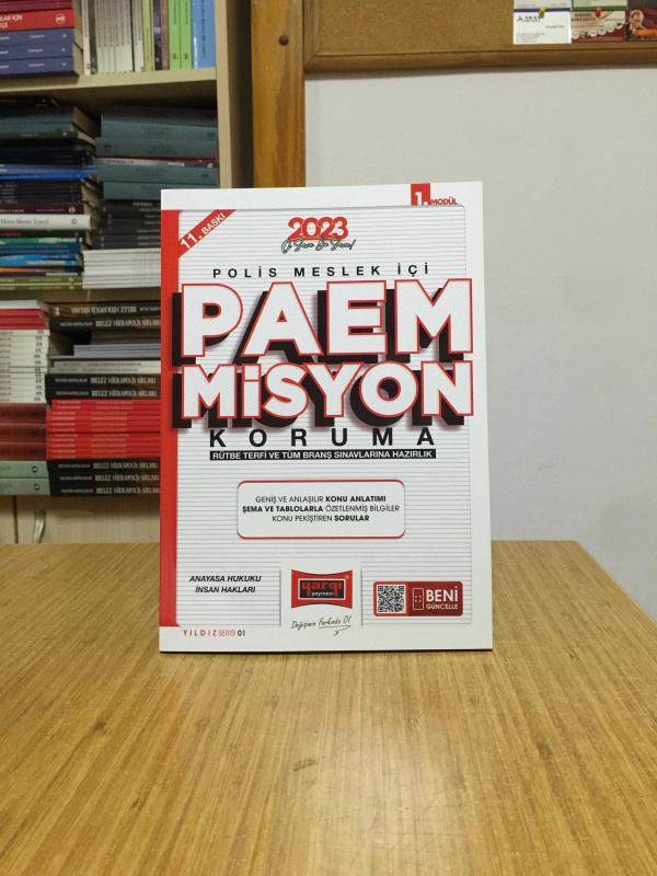 2023 PAEM Misyon Koruma Rütbe Terfi Konu Anlatımı Modül 1 Anayasa Hukuku İnsan Hakları Yıldız Serisi Yargı Yayınları