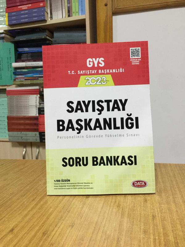 2023 Sayıştay Başkanlığı GYS Soru Bankası Data Yayınları