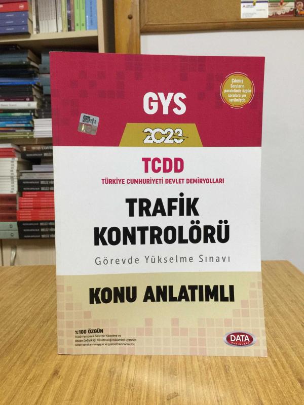 2023 TCDD Trafik Kontrolörü GYS Konu Anlatımı Data Yayınları