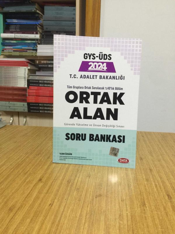2024 GYS Adalet Bakanlığı Ortak Alan Soru Bankası Data Yayınları
