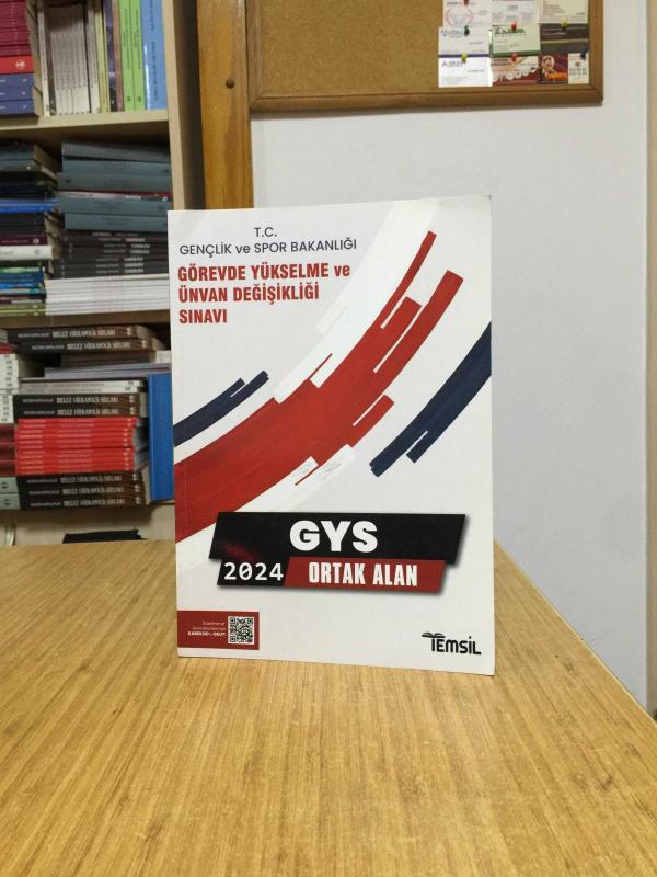 2024 GYS Gençlik ve Spor Bakanlığı Görevde Yükselme ve Ünvan Değişikliği Sınavı Ortak Alan Konu Anlatımı Temsil Kitap