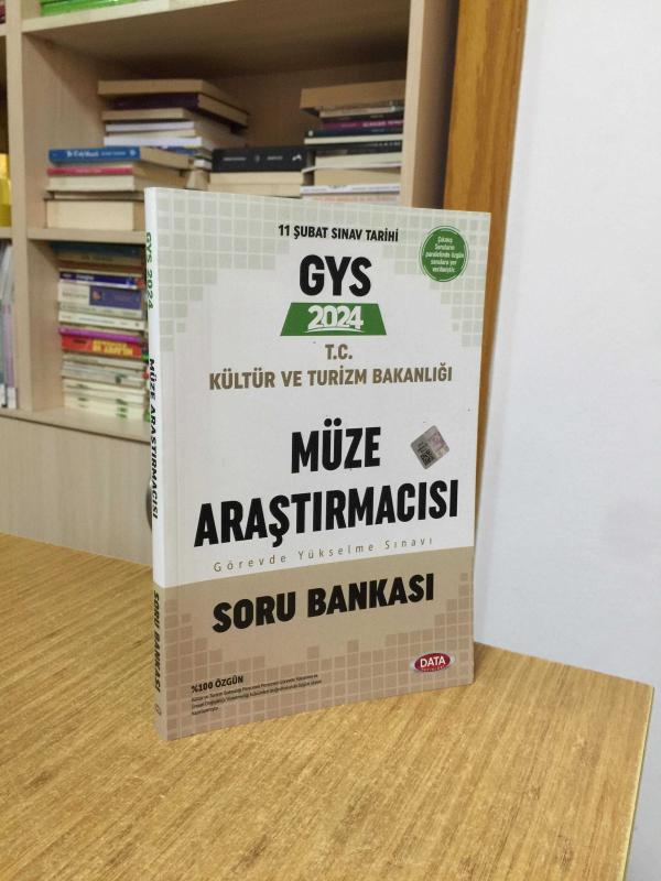 2024 GYS Kültür ve Turizm Bakanlığı Müze Araştırmacısı GYS Soru Bankası Data Yayınları