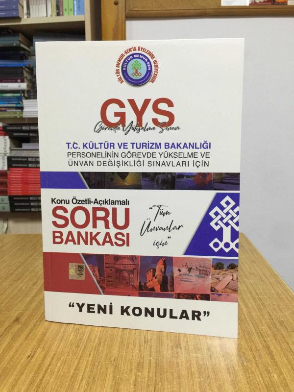 2024 GYS UDS T.C Kültür ve Turizm Bakanlığı Tüm Ünvanlar için Konu Özetli Açıklamalı Soru Bankası