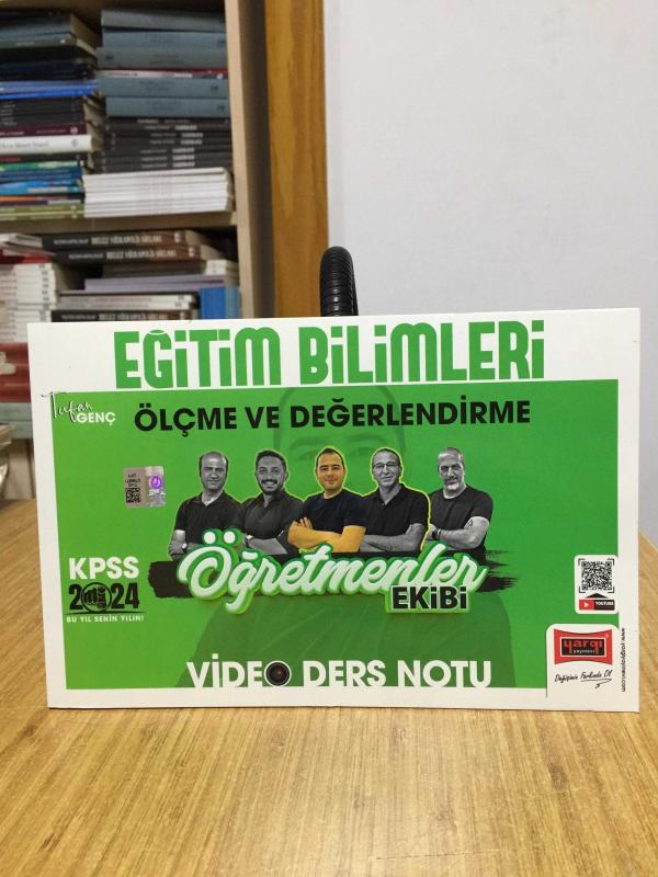 2024 KPSS Eğitim Bilimleri Ölçme ve Değerlendirme Öğretmenler Ekibi Video Ders Notları Yargı Yayınları