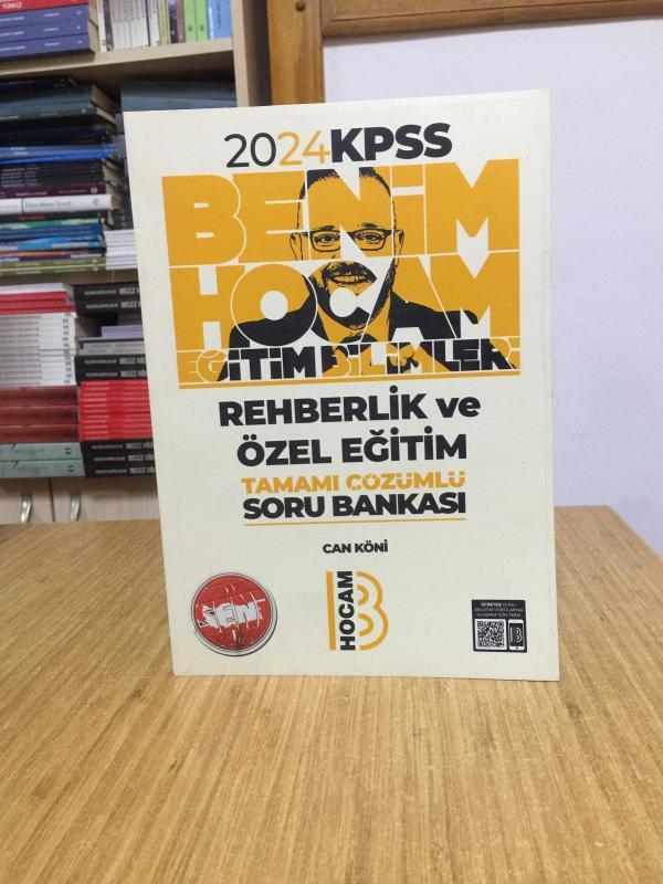 2024 KPSS Eğitim Bilimleri Rehberlik Ve Özel Eğitim Tamamı Çözümlü Soru Bankası Benim Hocam Yayınları
