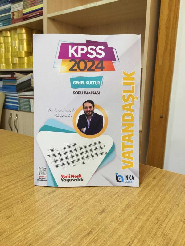 2024 KPSS Genel Kültür Vatandaşlık Soru Bankası İnka Uzem Yayınları