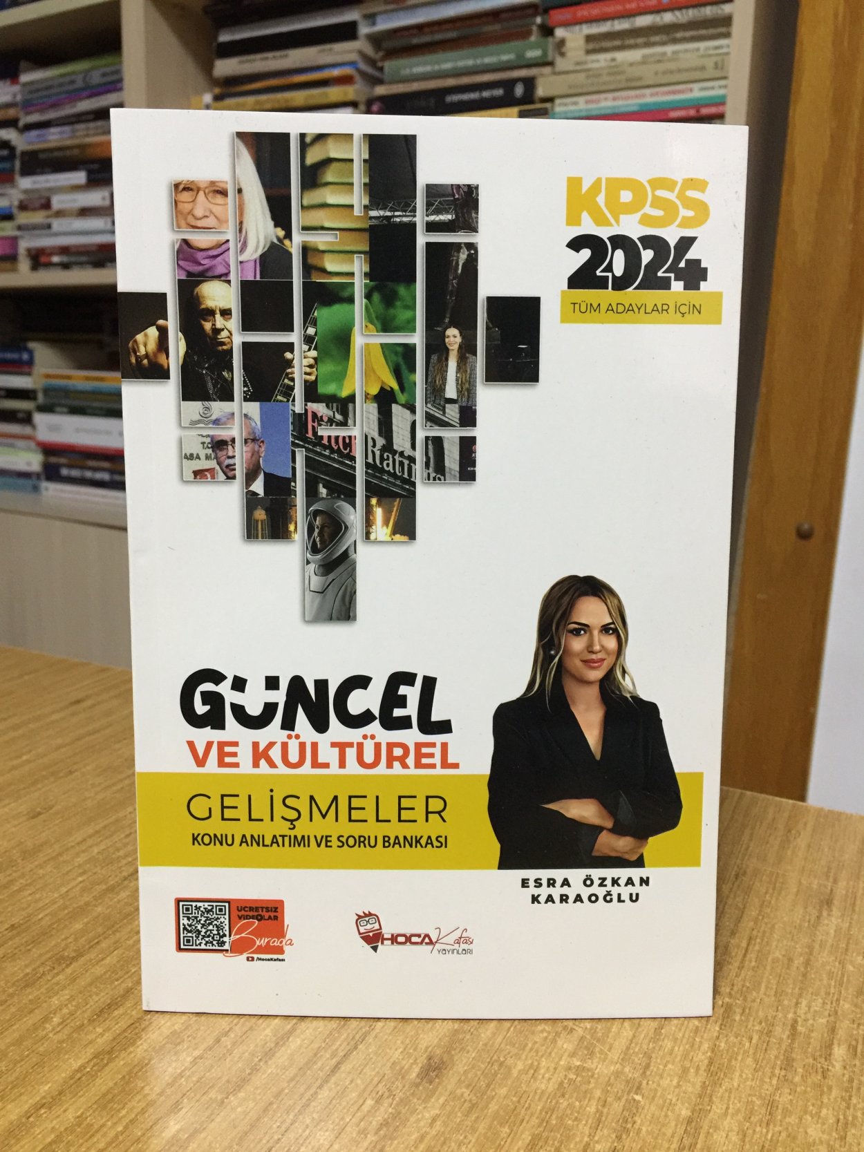 2024 KPSS Güncel ve Kültürel Gelişmeler Konu Anlatımı ve Soru Bankası Çözümlü Hoca Kafası Yayınları