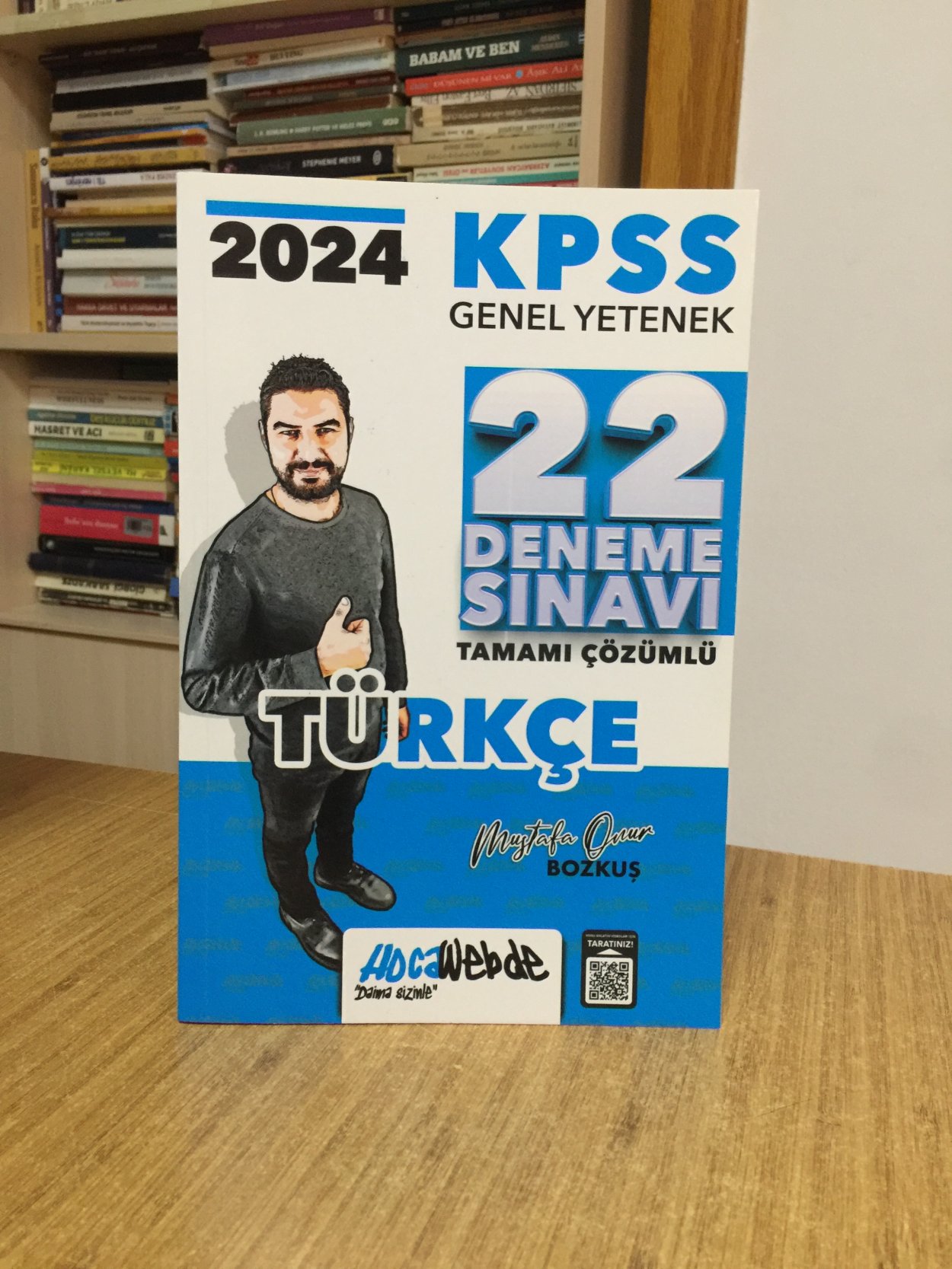 2024 KPSS GY Türkçe Tamamı Çözümlü 22 Deneme Sınavı HocaWebde Yayınları