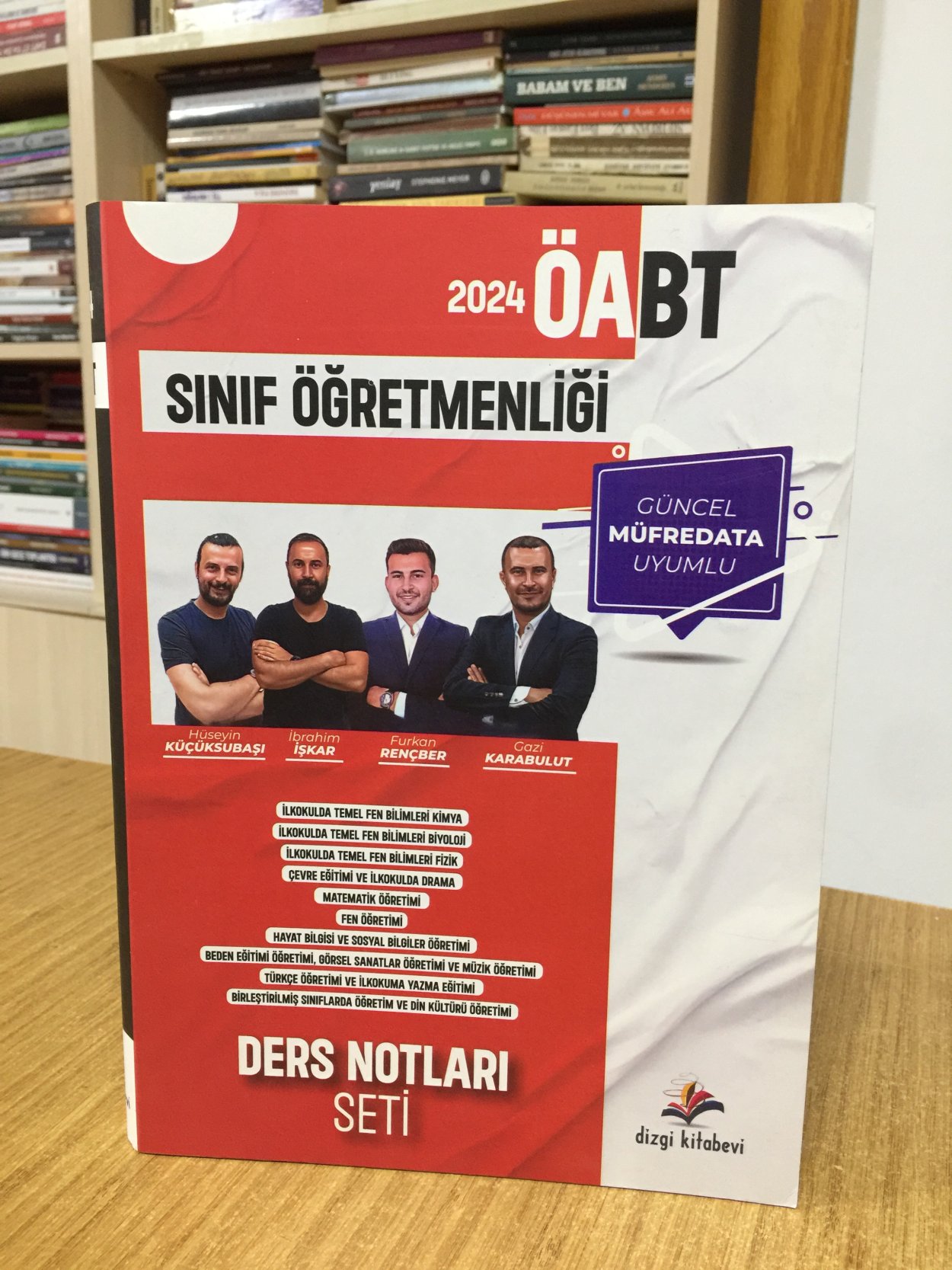 2024 KPSS ÖABT Sınıf Öğretmenliği Fen bilimleri ve Alan Eğitim Ders Notları Seti Dizgi Kitap