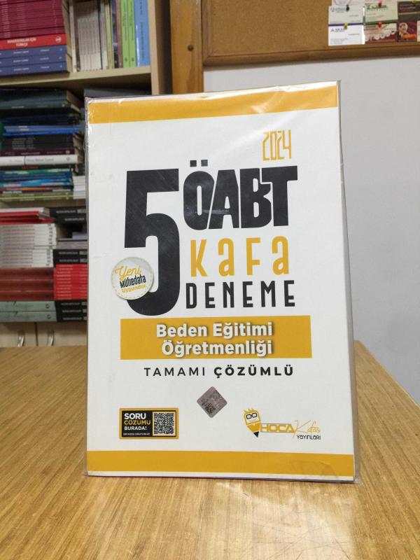 2024 ÖABT Beden Eğitimi Öğretmenliği 5 Kafa Deneme Hoca Kafası Yayınları