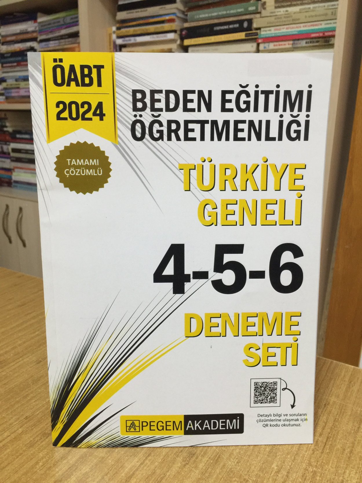 2024 ÖABT Beden Eğitimi Öğretmenliği Türkiye Geneli 4-5-6 Deneme Seti Pegem Yayınları