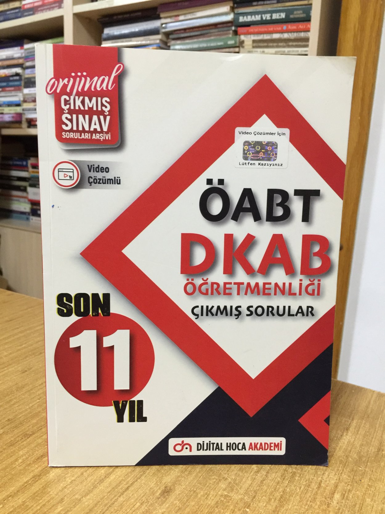 2024 ÖABT DKAB Öğretmenliği Son 11 Yıl Orijinal Çıkmış Sınav Soruları Konu Analizli Video Çözümlü Dijital Hoca