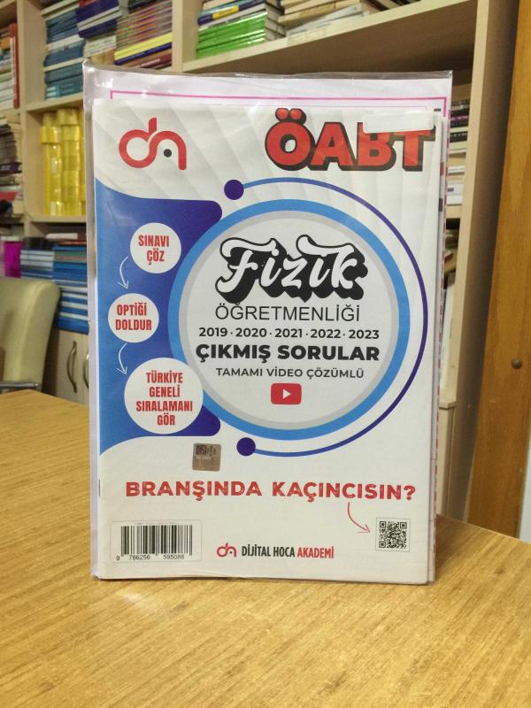 2024 ÖABT Fizik Öğretmenliği Son 5 Yıl Çıkmış Sorular Video Çözümlü Dijital Hoca Yayınları