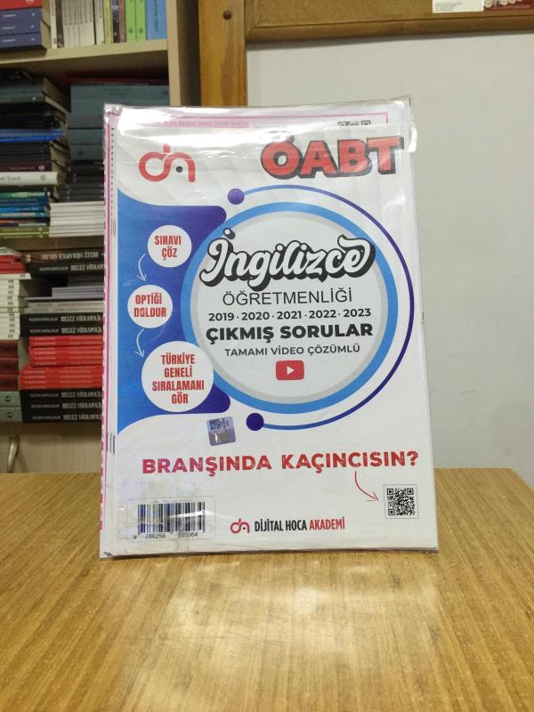 2024 ÖABT İngilizce Öğretmenliği Son 5 Yıl Çıkmış Sorular Video Çözümlü Dijital Hoca