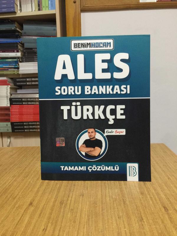 2025 ALES Türkçe Tamamı Çözümlü Soru Bankası Benim Hocam Yayınları