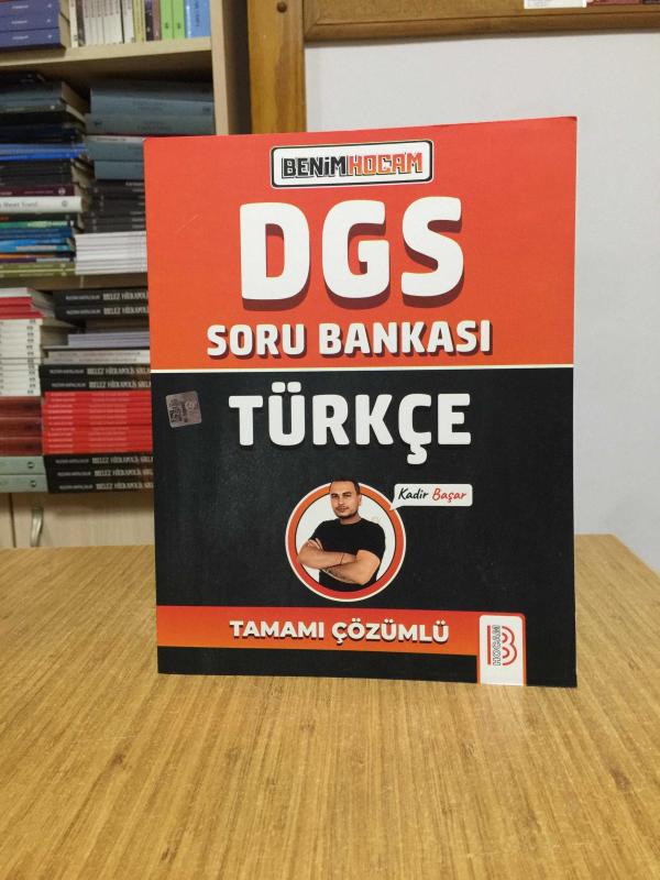 2025 DGS Türkçe Tamamı Çözümlü Soru Bankası Benim Hocam Yayınları