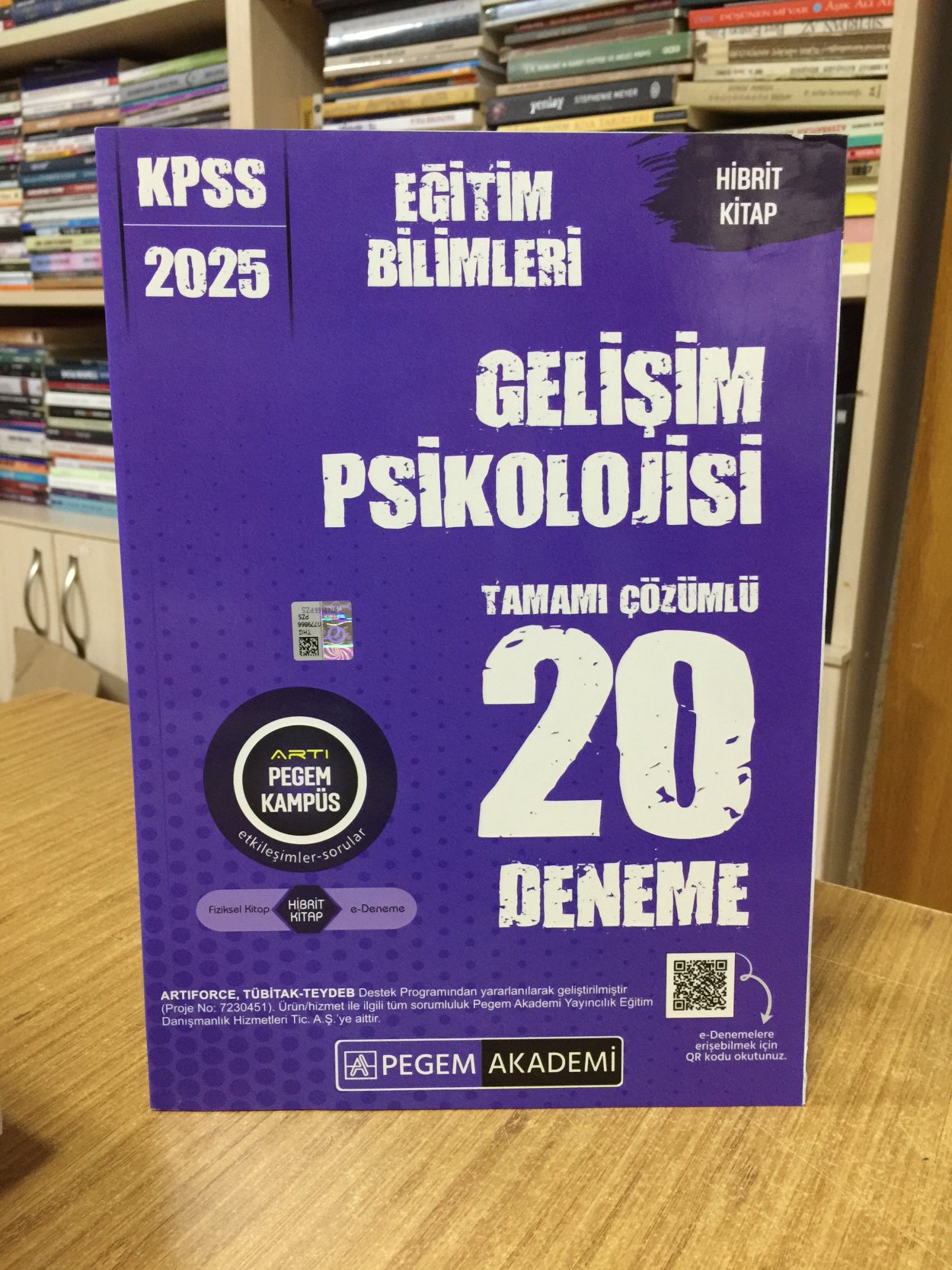 2025 KPSS Eğitim Bilimleri Gelişim Psikolojisi Tamamı Çözümlü 20 Deneme Pegem Akademi Yayıncılık
