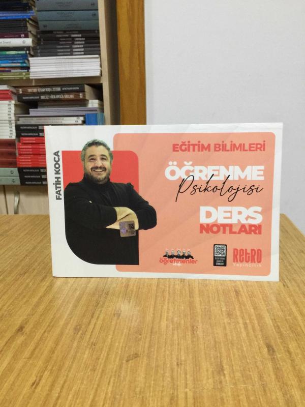 2025 KPSS Eğitim Bilimleri Öğrenme Psikolojisi Ders Notu Retro Yayıncılık