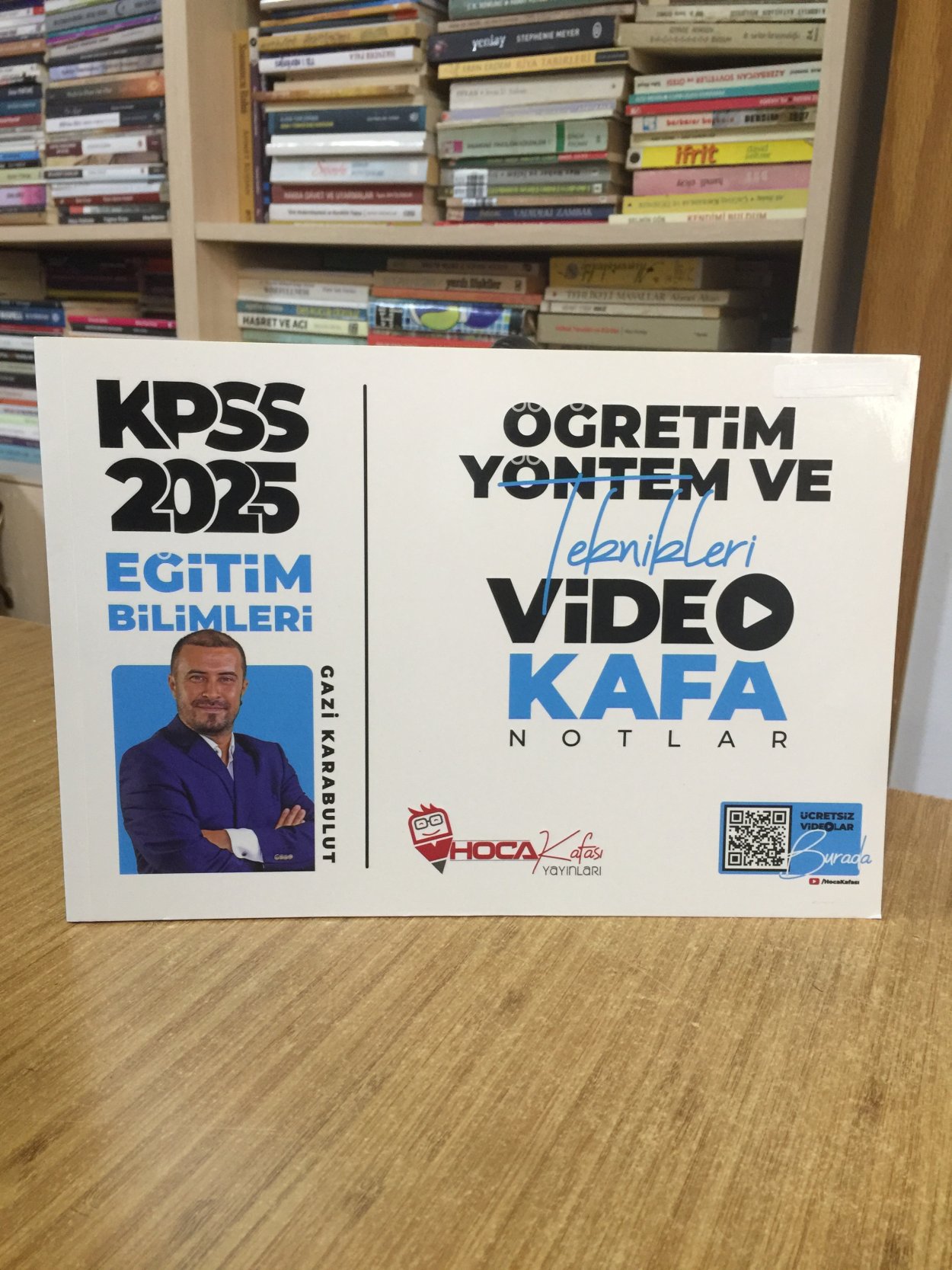 2025 KPSS Eğitim Bilimleri Öğretim Yöntem ve Teknikleri Video Kafa Notlar Hoca Kafası Yayınları