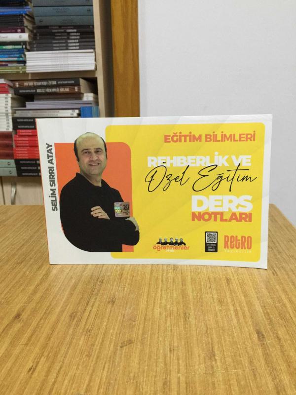 2025 KPSS Eğitim Bilimleri Rehberlik ve Özel Eğitim Ders Notu Retro Yayıncılık