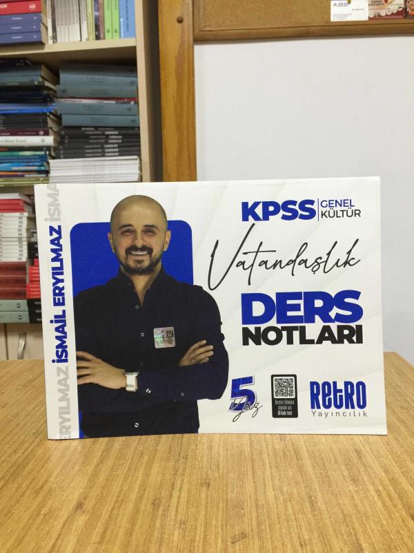 2025 KPSS Genel Kültür Vatandaşlık Ders Notu Retro Yayıncılık