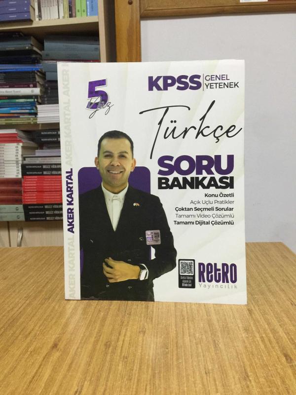 2025 KPSS Model Aker Kartal Türkçe Soru Bankası Retro Yayıncılık