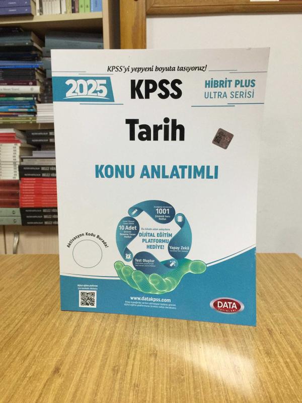 2025 KPSS Tarih Hibrit Plus Ultra Serisi Konu Anlatımlı Data Yayınları