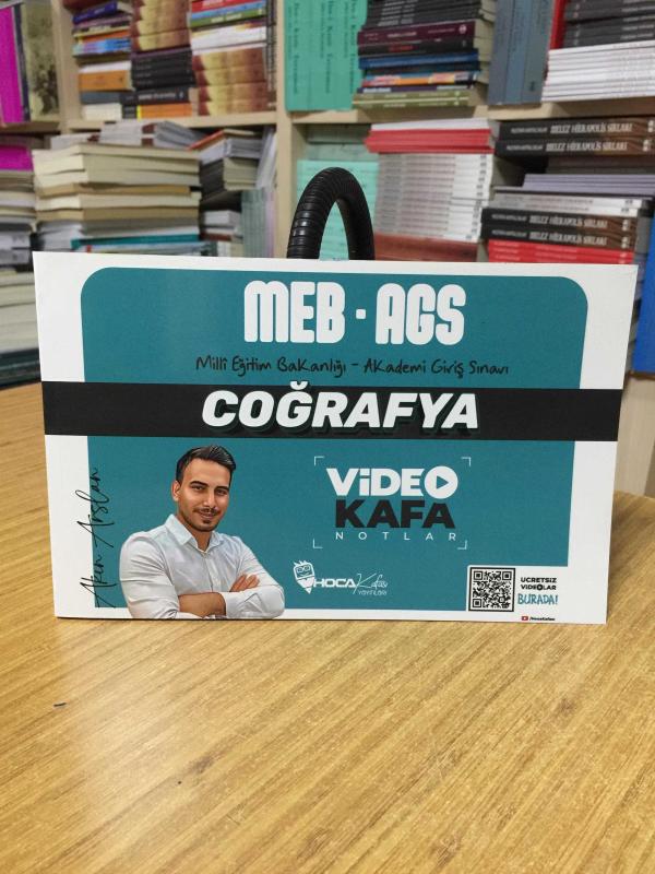 2025 MEB-AGS Coğrafya Video Kafa Notlar Hoca Kafası Yayınları Hoca Kafası