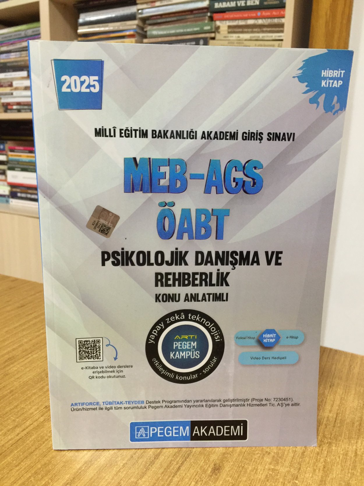 2025 MEB-AGS-ÖABT Psikolojik Danışma ve Rehberlik Konu Anlatımlı Pegem Akademi Yayıncılık