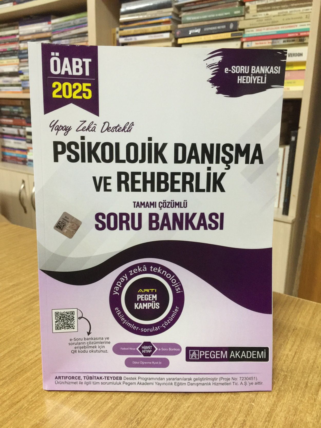 2025 MEB-AGS-ÖABT Psikolojik Danışma ve Rehberlik Tamamı Çözümlü Soru Bankası Pegem Akademi Yayıncılık