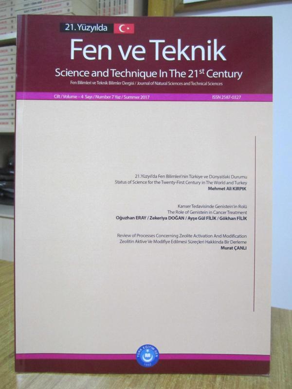 21. Yüzyılda Fen ve Teknik Fen Bilimleri ve Teknik Bilimler Dergisi - Cilt 4 Sayı 7 - Yaz 2017