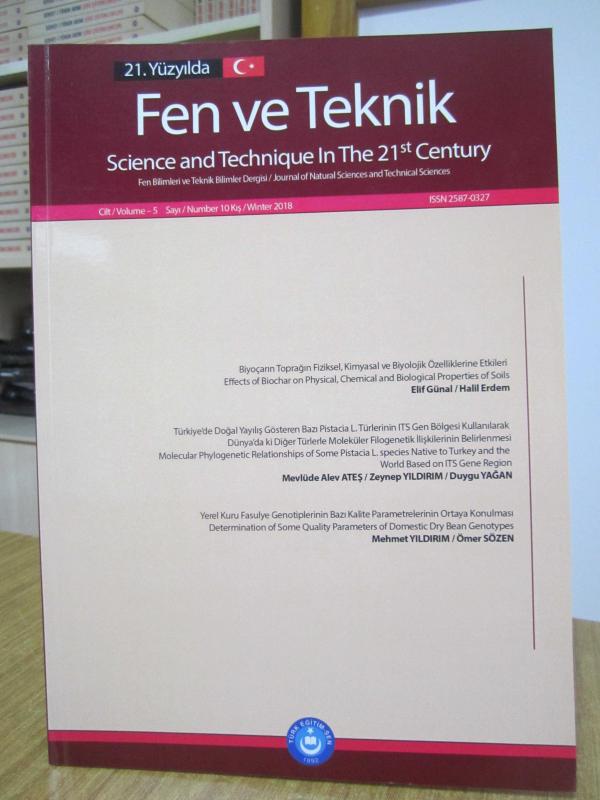 21. Yüzyılda Fen ve Teknik Fen Bilimleri ve Teknik Bilimler Dergisi - Cilt 5 Sayı 10 - Kış 2018