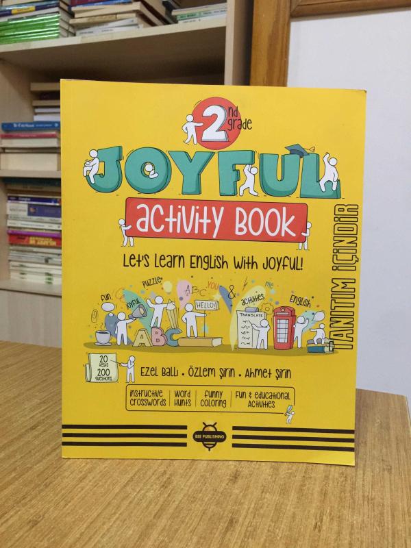 2nd Grade JOYFUL Activity Book Bee Publishing (Öğretmen Örneği Tanıtım Kitabı)