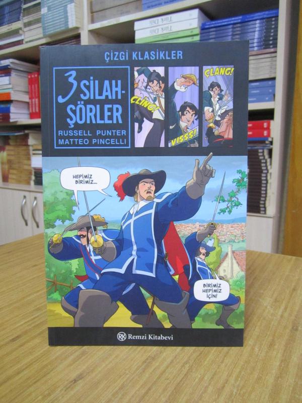 3 Silahşörler (Çizgi Roman / Remzi Kitabevi)