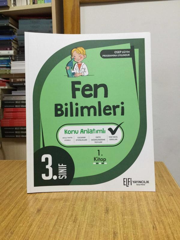 3. Sınıf FEN BİLİMLERİ 1. Kitap / Elfi Yayıncılık