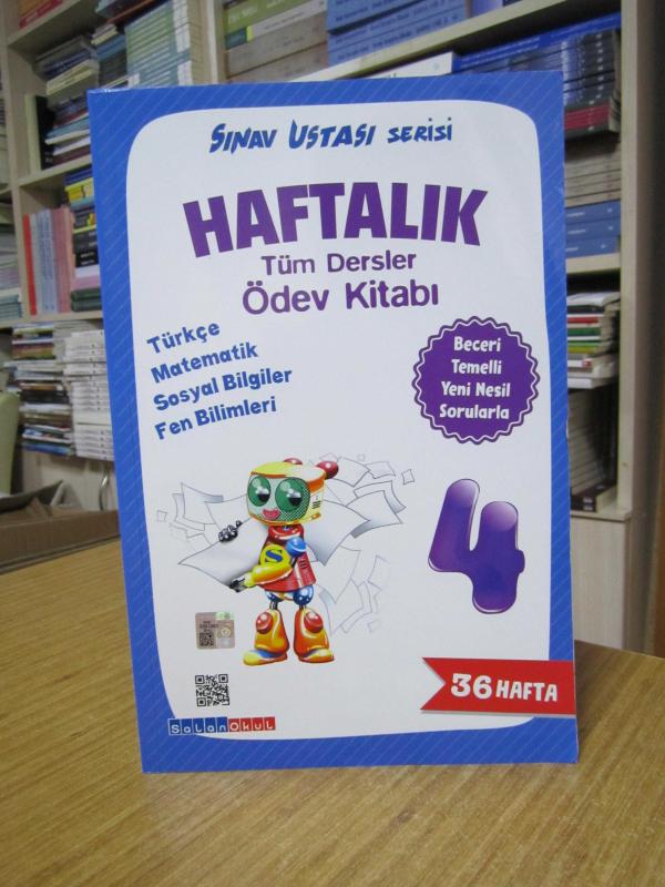 3. Sınıf Haftalık Tüm Dersler Ödev Kitabı Salan Okul