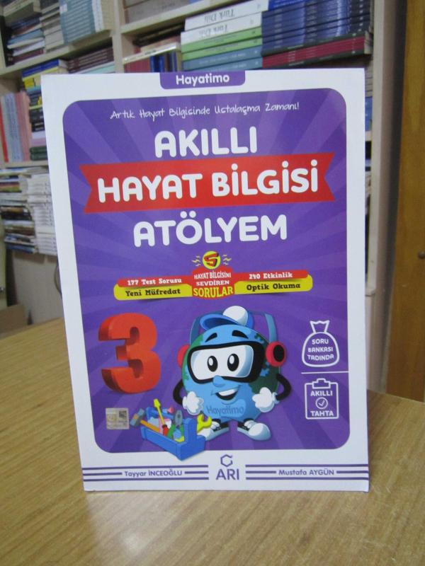 3. Sınıf Hayatimo Akıllı Hayat Bilgisi Atölyem Arı Yayıncılık