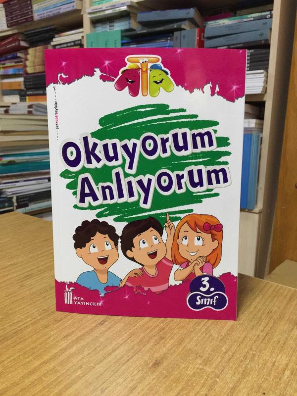 3. Sınıf Okuyorum Anlıyorum Ata Yayınları