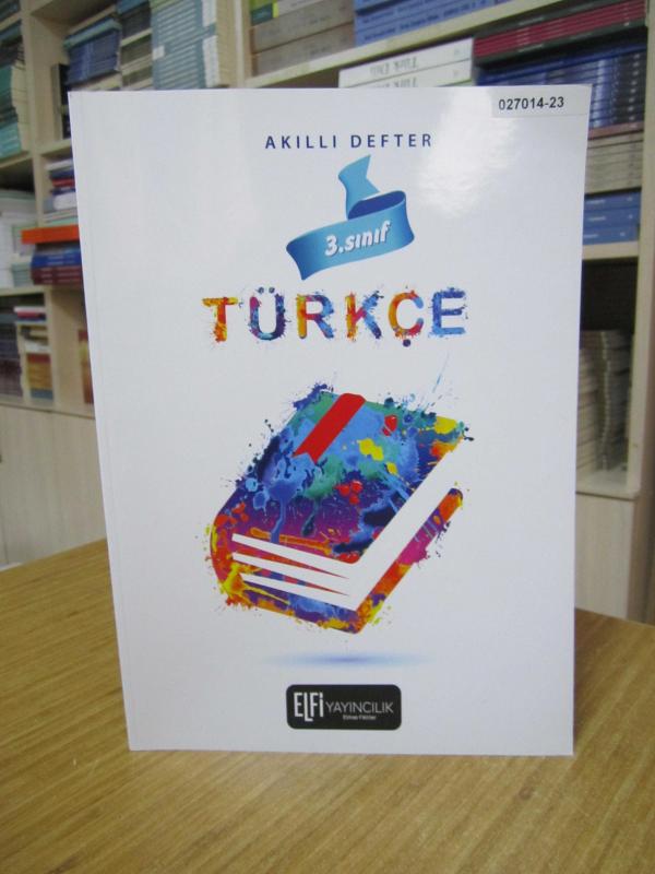3. Sınıf Türkçe Akıllı Defter / ELFİ Yayıncılık Elmas Fikirler