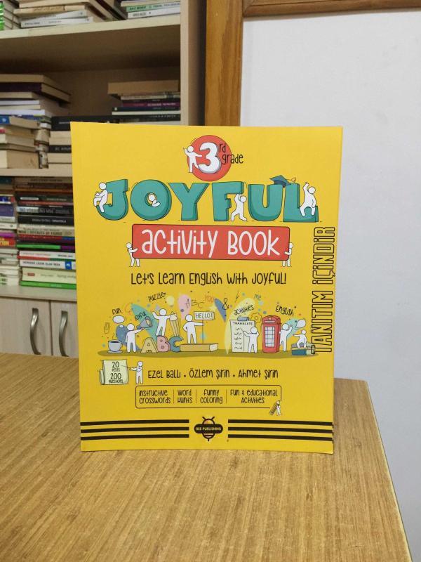 3rd Grade JOYFUL Activity Book Bee Publishing (Öğretmen Örneği Tanıtım Kitabı)