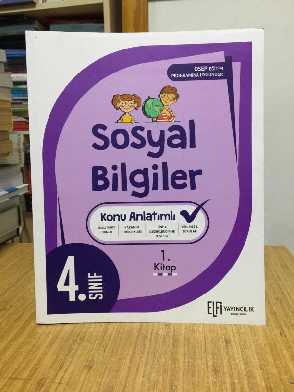 4. Sınıf SOSYAL BİLGİLER 2. Kitap / Elfi Yayıncılık