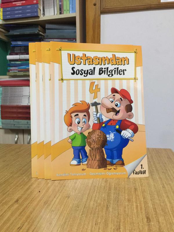 4. Sınıf Ustasından Sosyal Bilgiler 4 Adet Fasikül SET / Arı Yayıncılık