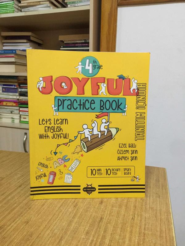 4th Grade JOYFUL Practice Book Bee Publishing (Öğretmen Örneği Tanıtım Kitabı)