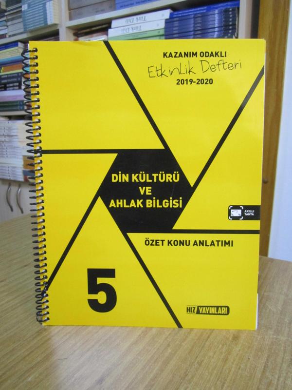5. Sınıf DİN KÜLTÜRÜ ve AHLAK BİLGİSİ Kazanım Odaklı Etkinlik Defteri ÖZET KONU ANLATIMI / Hız Yayınları