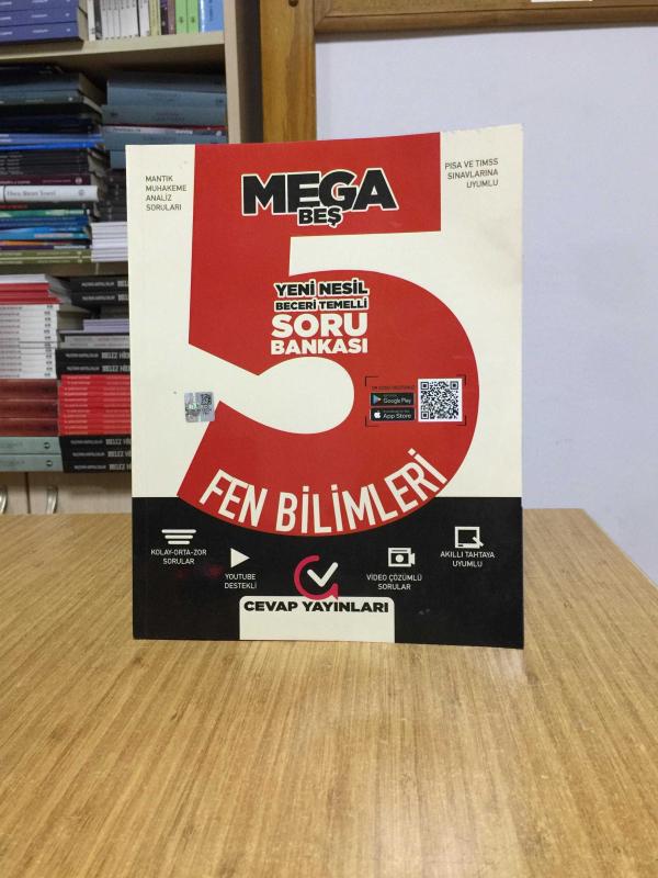5. Sınıf Fen Bilimleri Mega Beş Soru Bankası Cevap Yayınları
